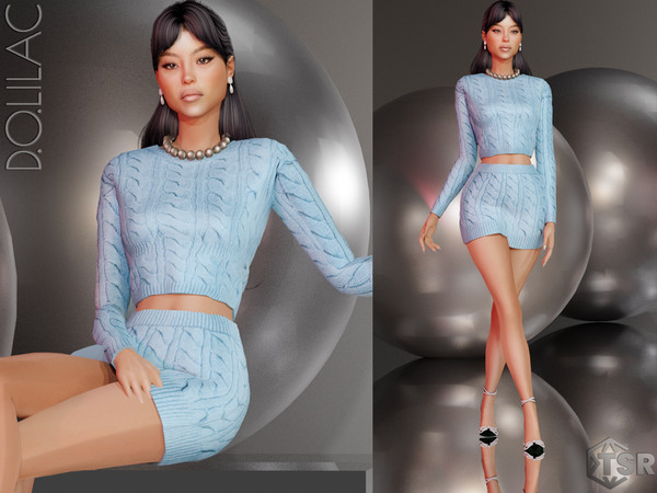 Sims 4 — Cashmere Wool Sweater [SET] DO0118 by DOLilac — Custom thumbnail