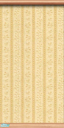 Sims 2 — am_yasha_gold by Cruella — Re-colors from one of my cottage series wallpaper, without the drapped border, in 10