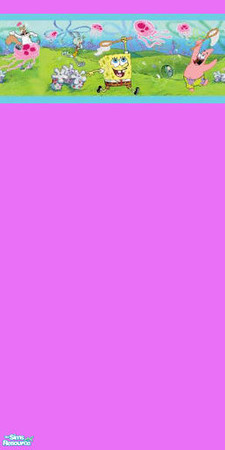 Sims 2 — Spongebob No 12 by huntress2005 — Part of Spongebob Wallpaper Set 2 made by huntress