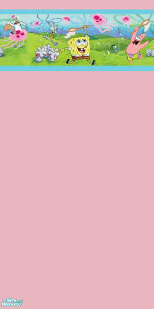 Sims 2 — Spongebob No 7 by huntress2005 — Part of Spongebob Wallpaper Set 2 made by huntress