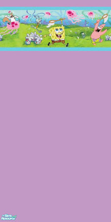 Sims 2 — Spongebob No 4 by huntress2005 — Part of Spongebob Wallpaper Set 2 made by huntress