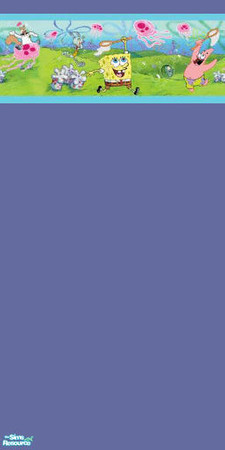 Sims 2 — Spongebob by huntress2005 — Part of Spongebob Wallpaper Set 2 made by huntress