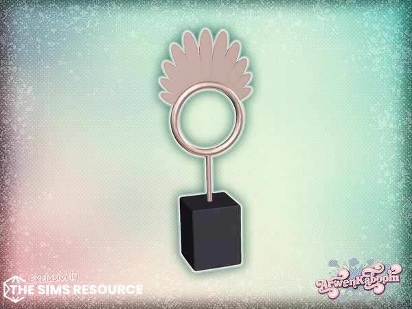 Sims 4 — Havenight - Deco Sculpture 2 by ArwenKaboom — New sets featuring an elegant and dark colored dining room. Find