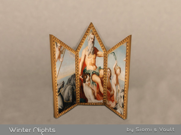 Sims 4 — Winter Nights - Decor by siomisvault — And winter nights...I wish were winter here it's summer...and hot...I