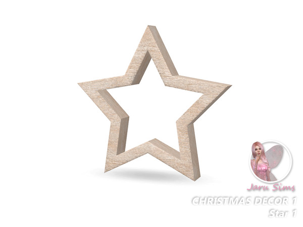 Sims 4 — Christmas decor 1 - Star 1| jarusims by Jaru_Sims — I wish you all a Merry Christmas and a Happy New Year Have