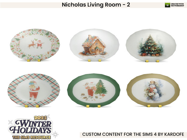 Sims 4 — kardofe_Nicholas Living Room_Dish by kardofe — Second part of Nicholas living room, in this one you will find