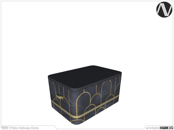 Sims 3 — Pella Storage Box by ArtVitalex — Hallway Collection - Belong to 2023 All Rights Reserved. ArtVitalex@TSR -