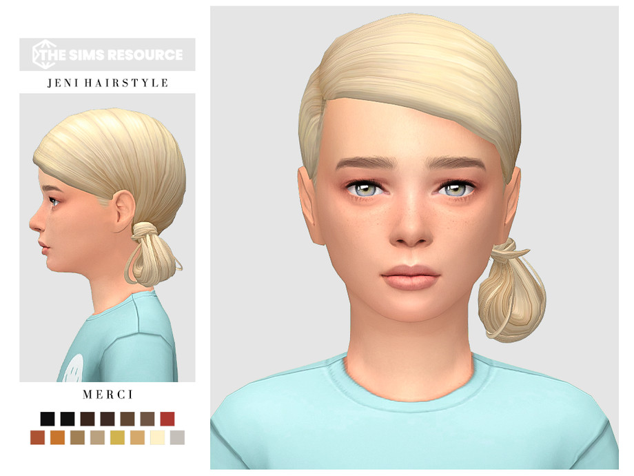 The Sims Resource - Jeni Hairstyle for Child