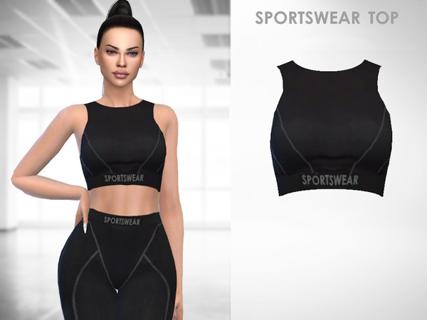 The Sims Resource - Sportswear Top