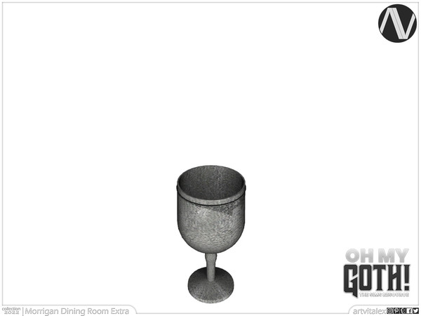 Sims 3 — Oh My Goth! | Morrigan Goblet by ArtVitalex — Dining Room Collection - Belong to 2023 All Rights Reserved.