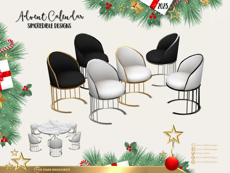 SIMcredible!'s Advent Calendar 2023 - Fancy Dining Chair A