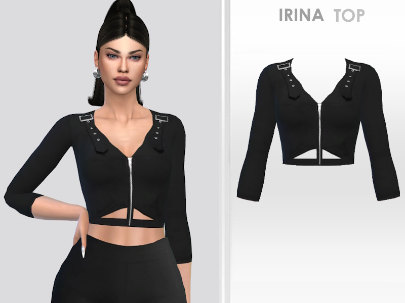 The Sims Resource - Irina Top