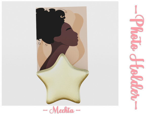 Sims 4 — Dareia Set: Star Photo Holder| Mechtasims by Mechtasims — Dareia Set. Created by Mechtasims.