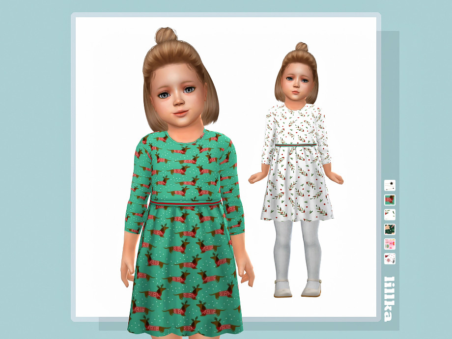 lillka's Holiday Dress Toddler