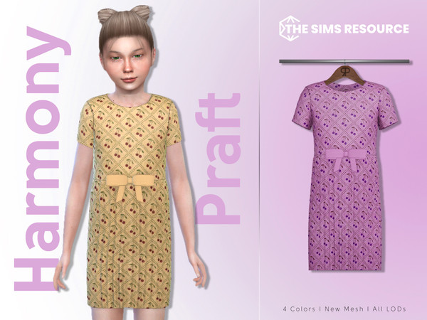Sims 4 — Harmony by Praft — - 4 Colors
