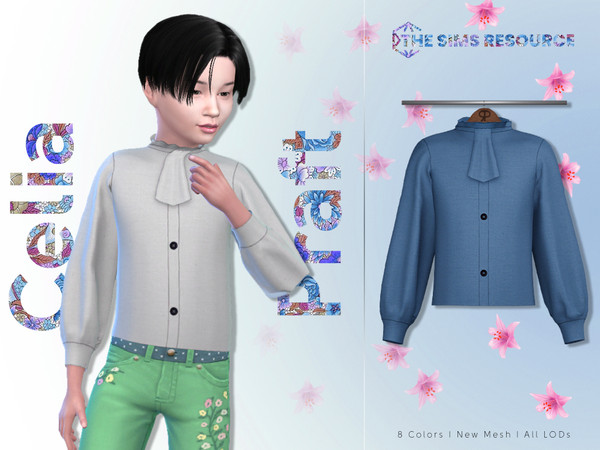 Sims 4 — Celia by Praft — - 8 Colors