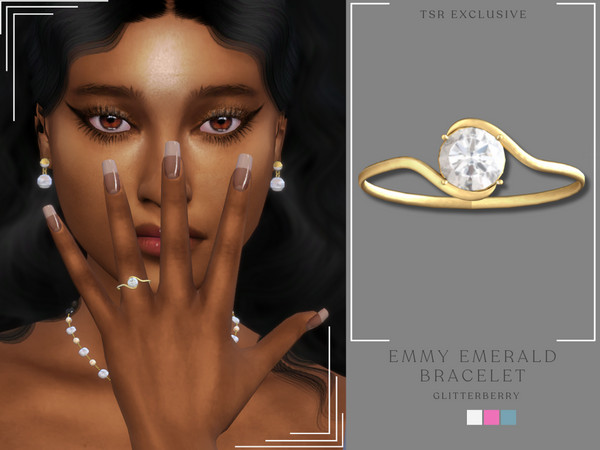 The Sims Resource - Dainty Gold Engagement Ring