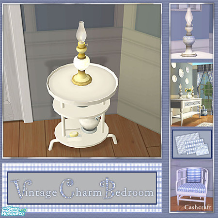 Sims 2 — Vintage Charm Bedroom - Washstand Recol by Cashcraft — A mixture of vintage and traditional furniture makes for