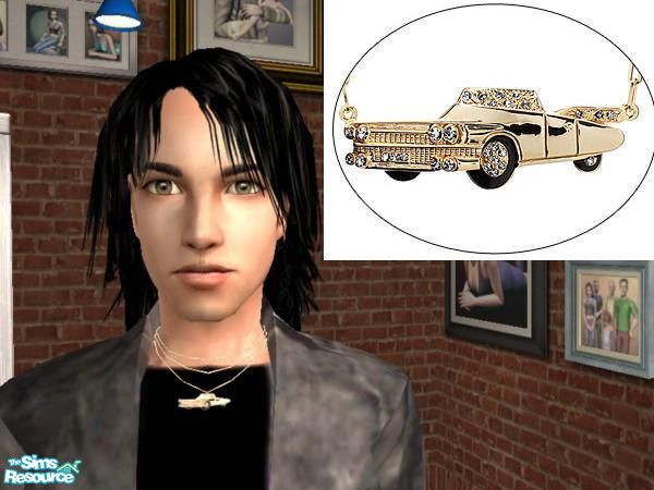 Sims 2 — Men\'s Lowrider Necklace by joannejt2003 — 