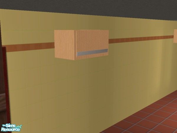 Sims 2 — CalKitchen - Ck-walldeco by qth11 — 