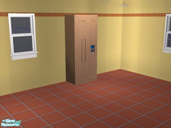 Sims 2 — CalKitchen - Ck-fridgerec by qth11 — 