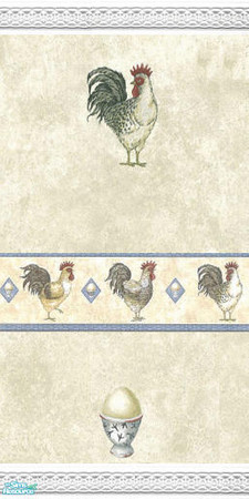 Sims 2 — Roosters 2 by devilishdawn — wall
