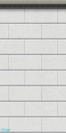 Sims 2 — Blunt Opinion Stone Wall White/Grey B by Darth_Joules — Maxis "Blunt Opinion" Stone Wall white and