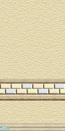 Sims 2 — Gold - Individual Item by Lorah — Gold tinted walls in a varity of styles.