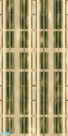 Sims 2 — sky scrapper by skinflin — cream green wall look a like city building..trsaa