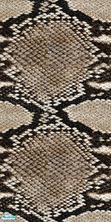 Sims 2 — Snake 2 by Lorah — Snake skin set in black, cream and brown.