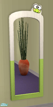 Sims 2 — Keroppi Mirror (Recolor 3) by NoFrills — Recolor of item #303316
