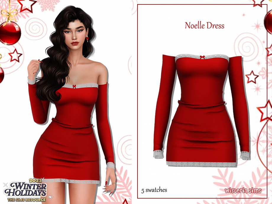 The Sims Resource - Noelle Dress