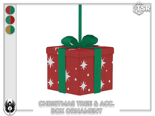 Sims 4 — Nemesis_im - Christmas Tree & Acc. Box Ornament by nemesis_im — Sets of furniture from Christmas Tree &
