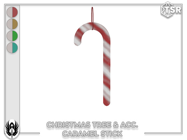 Sims 4 — Nemesis_im - Christmas Tree & Acc. Caramel Stick by nemesis_im — Sets of furniture from Christmas Tree &