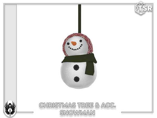 Sims 4 — Nemesis_im - Christmas Tree & Acc. Snowman by nemesis_im — Sets of furniture from Christmas Tree & Acc.