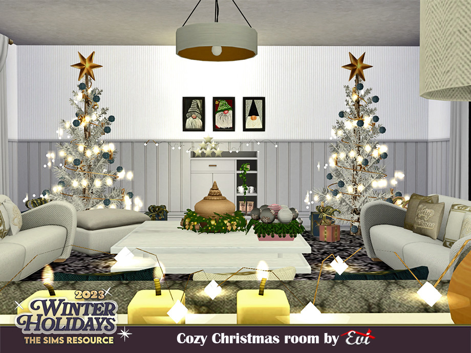 evi's Cozy Christmas room