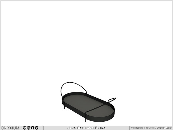 Sims 4 — Jena One Tier Organizer by Onyxium — Onyxium@TSR Design Workshop Bathroom Collection - Belong To The 2023 Year