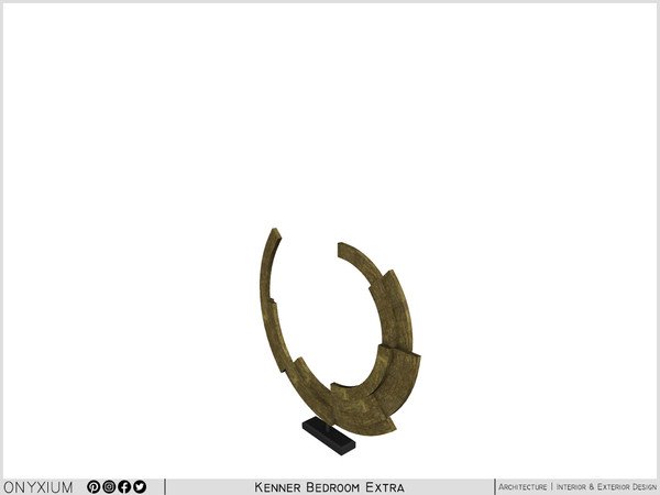 Sims 3 — Kenner Zen Circle Decor by Onyxium — Onyxium@TSR Design Workshop Bathroom Collection - Belong To The 2023 Year