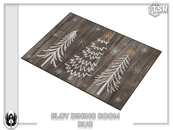 Sims 4 — Nemesis_im - Eloy Dining Room Rug by nemesis_im — Sets of furniture from Eloy Dining Room Set includes 8 items