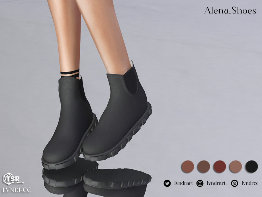 The Sims Resource - Alena Shoes