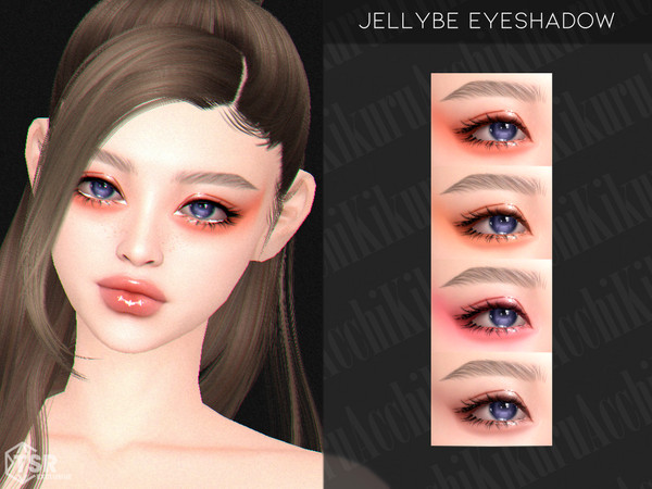 The Sims Resource - Jellybe Eyeshadow