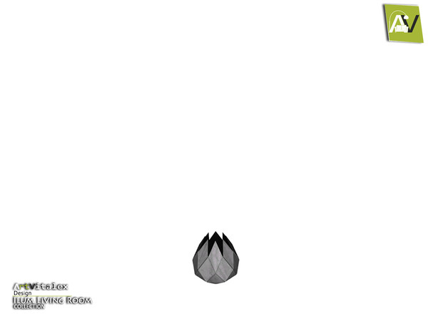 Sims 4 — Ilum Diamond Carved Bowl by ArtVitalex — - Ilum Diamond Carved Bowl - ArtVitalex@TSR, Jan 2020