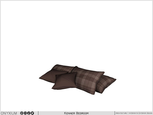 Sims 3 — Kenner Bed Pillows by Onyxium — Onyxium@TSR Design Workshop Bathroom Collection - Belong To The 2023 Year