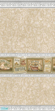 Sims 2 — Bath house by devilishdawn — In the old tradition, the bath house paper