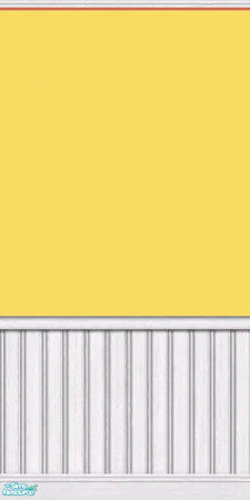 Sims 2 — Eggnog with White Wainscotting by darci321 — The simplicity of eggnog paint accenting the white wood