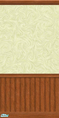 Sims 2 — MDP Pastel Yellow Swirl Panels in Medium by MelandStv — There are 12 colourful walls in this set. They are part