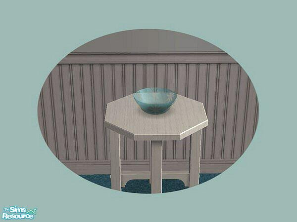 Sims 2 — Glass Bowls - Blue by hatshepsut — Please handle with care. Any breakages must be paid for.