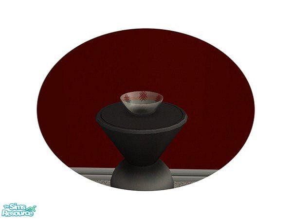 Sims 2 — Glass Bowls - White by hatshepsut — Please handle with care. Any breakages must be paid for.