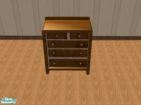 Sims 2 — Comfy Bedroom - Garden Princess -  by ead425 — dresser