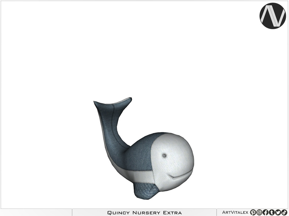 ArtVitalex's Quincy Plush Whale